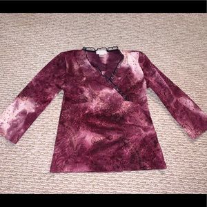 christopher & banks dress shirt size small